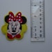 Disney Embroidered Iron On /Sew On Applique Patch - Yellow Minnie Mouse Flower