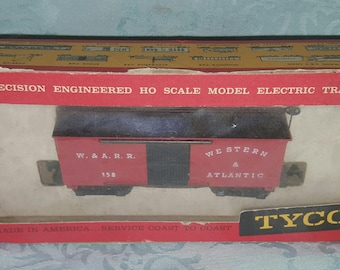 HO Scale Railroad 1860 Box Car Western Atlantic The General Series