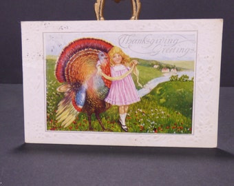 1910 Thanksgiving postcard