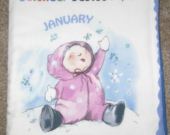 Fabric Baby Book - Calendar Babies