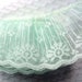 Ruffle Lace Trim 2 1/2 inch wide mint color price per yard