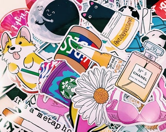 PREORDER Girl Power Dope Sticker Pack Laptop Stickers Cute Stickers Planner Sticker Vinyl Sticker Gift for her Best friend gift Kawaii Stick