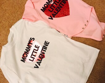Children's Valentine's Day shirts