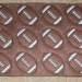 Football Sports Embroidered Feltie sheet