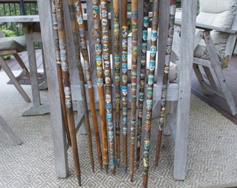 Choose ONE: Vintage German Cane Walking Stick West Germany German