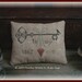 Key To My Heart Valentine Pillow Keep E-Pattern PDF