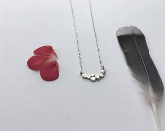 Sterling Silver Bubble Necklace