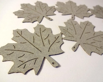 cuts 6 leaves maple - home decor, embellishment, scrapbooking