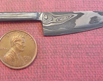 Damascus Chef's Knife Pendant