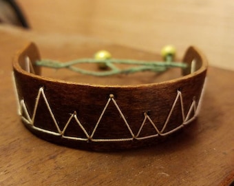 Wooden Mountain Popsicle Bracelet