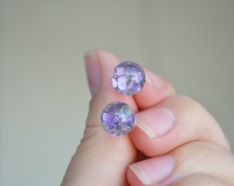 Valentines day gift. Earrings. Jewelery. Terrarium jewelry. a gift for her. Nature jewelry. Botanical jewelry. Resin jewelry. mom gifts
