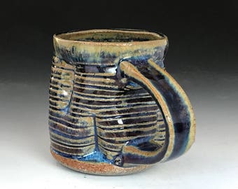 Coffee Mug rutile blue