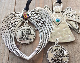 A mother's love is measured in timeless moments Angel, Mother Angel, Gift for Mom, Angel Ornaments, Love for Mom, Mothers Day Gift,