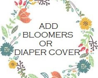 Add Bloomers Or Diaper Cover