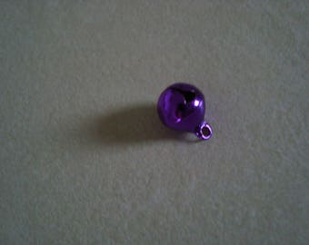 A purple color 8 mm Bell charm