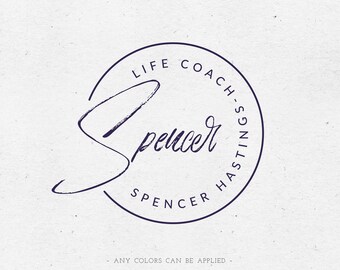 Logo Design, Business Logo Design, modernes Premade Logo, conception de Logo de calligraphie, photographie Logo, Branding kit, moderne, image de marque, Logo blog