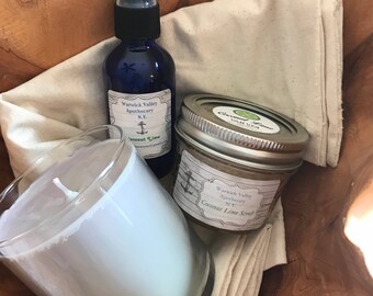 Coconut Lime Trio Set