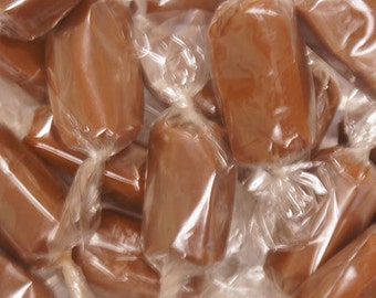 Clear Cello Caramel Wrappers or Taffy Wrappers, 4 x 4 - 100 Pack