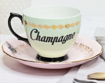 champagne teacup