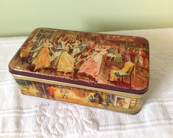 Dulcet vintage tin - tin box old Dulcet "Dickensian Memories"
