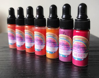 Natural Liquid Blushes (3 in 1 Liquid Cheek, Lip & Eye Colour) - Natural blush, Liquid blush, Cheek stain, Lip stain, Lip tint