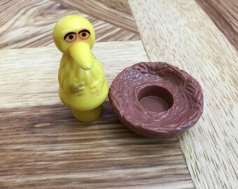 Vintage Fisher Price sesame street big bird and nest #938