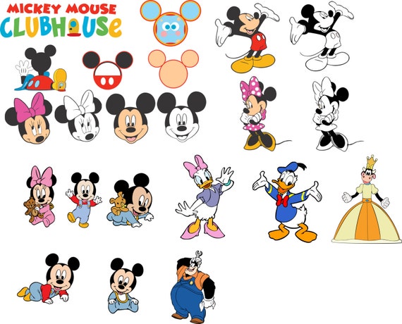 Free Free 305 Friends Mickey Mouse Svg SVG PNG EPS DXF File