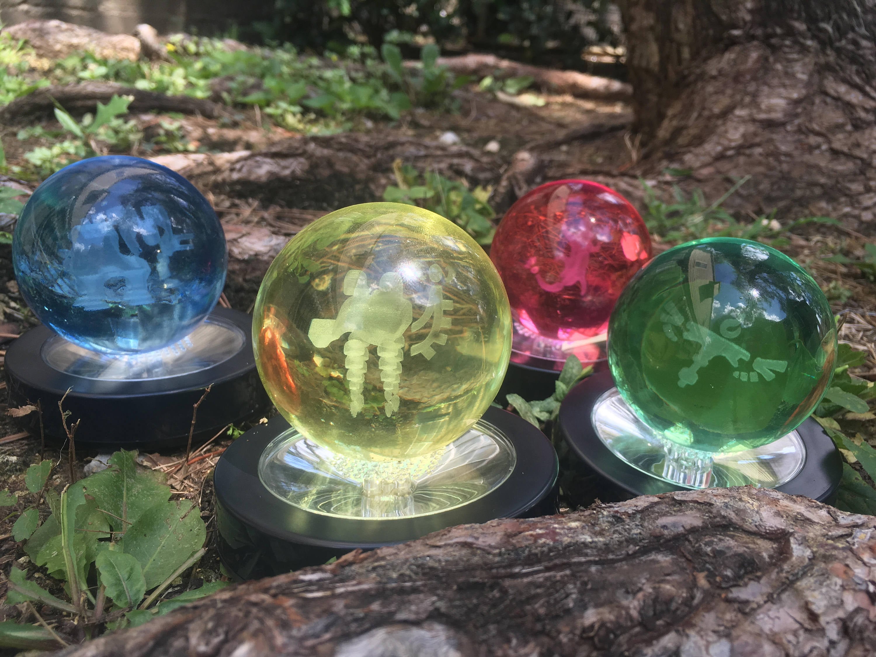 Divine Beast Spirit Orb Set Breath of the Wild Glass
