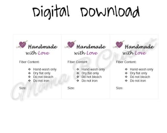 decal application instructions care card printable care card