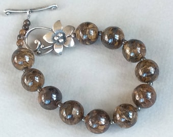 Silpada 925 Bronzite Bracelet