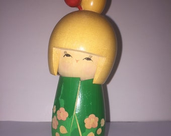 Vintage Japanese Kokeshi Doll