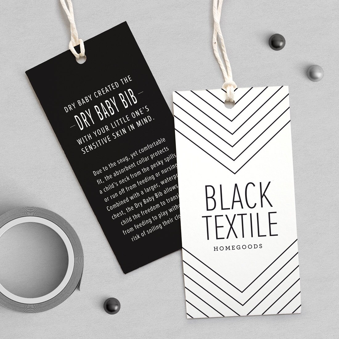 Custom Textile Label Printed logo tag Printed Fabric Label