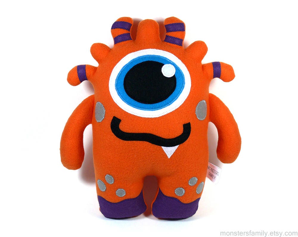 cute monster teddy