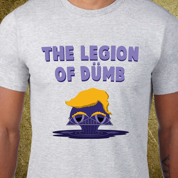 legion of dumb tshirt creative tshirt snarky tees ironic
