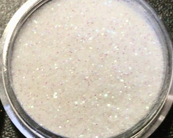 White Edible Glitter, 6 Grams - Opal