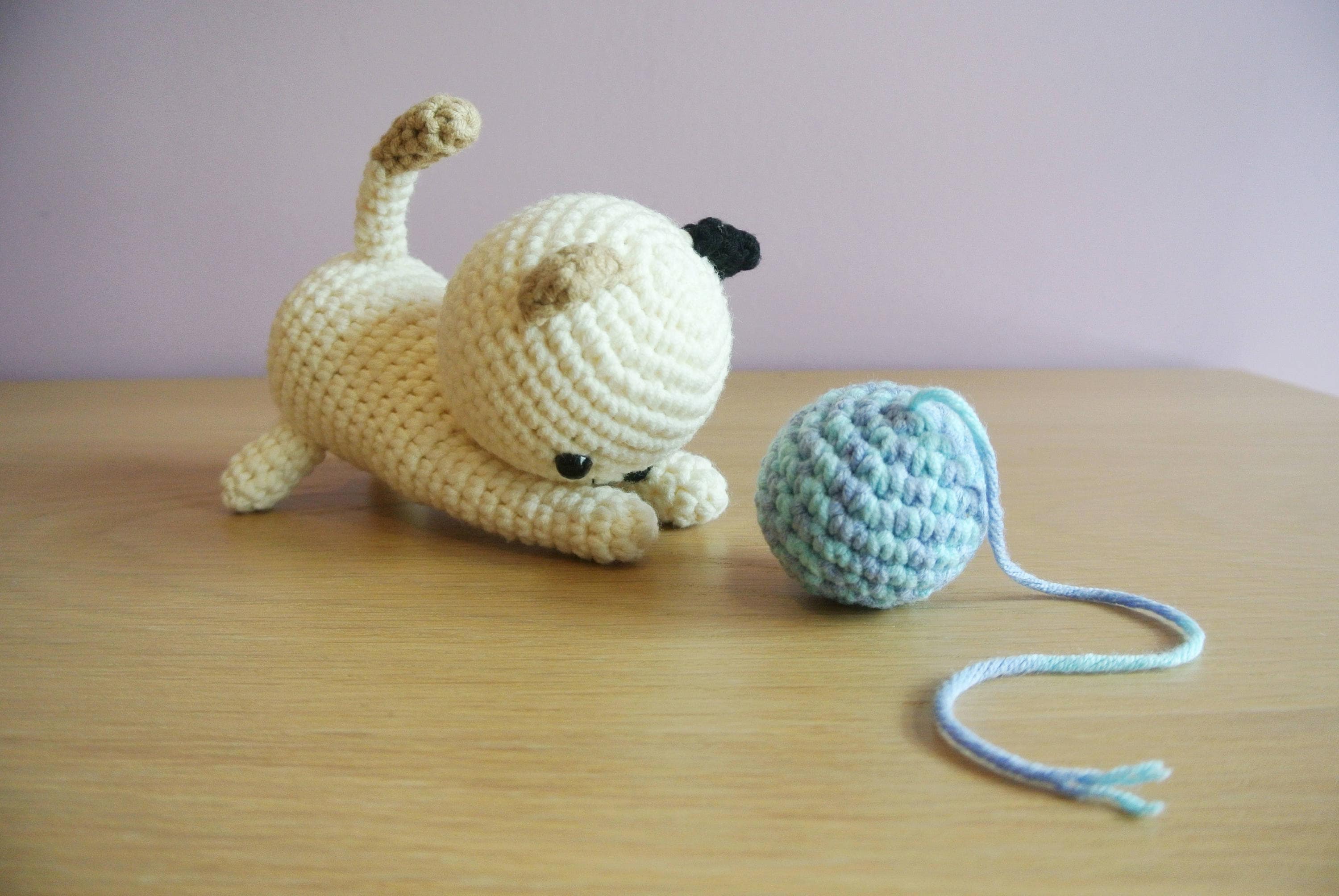 Crochet Cat Amigurumi Handmade Crochet Amigurumi Cat Toy