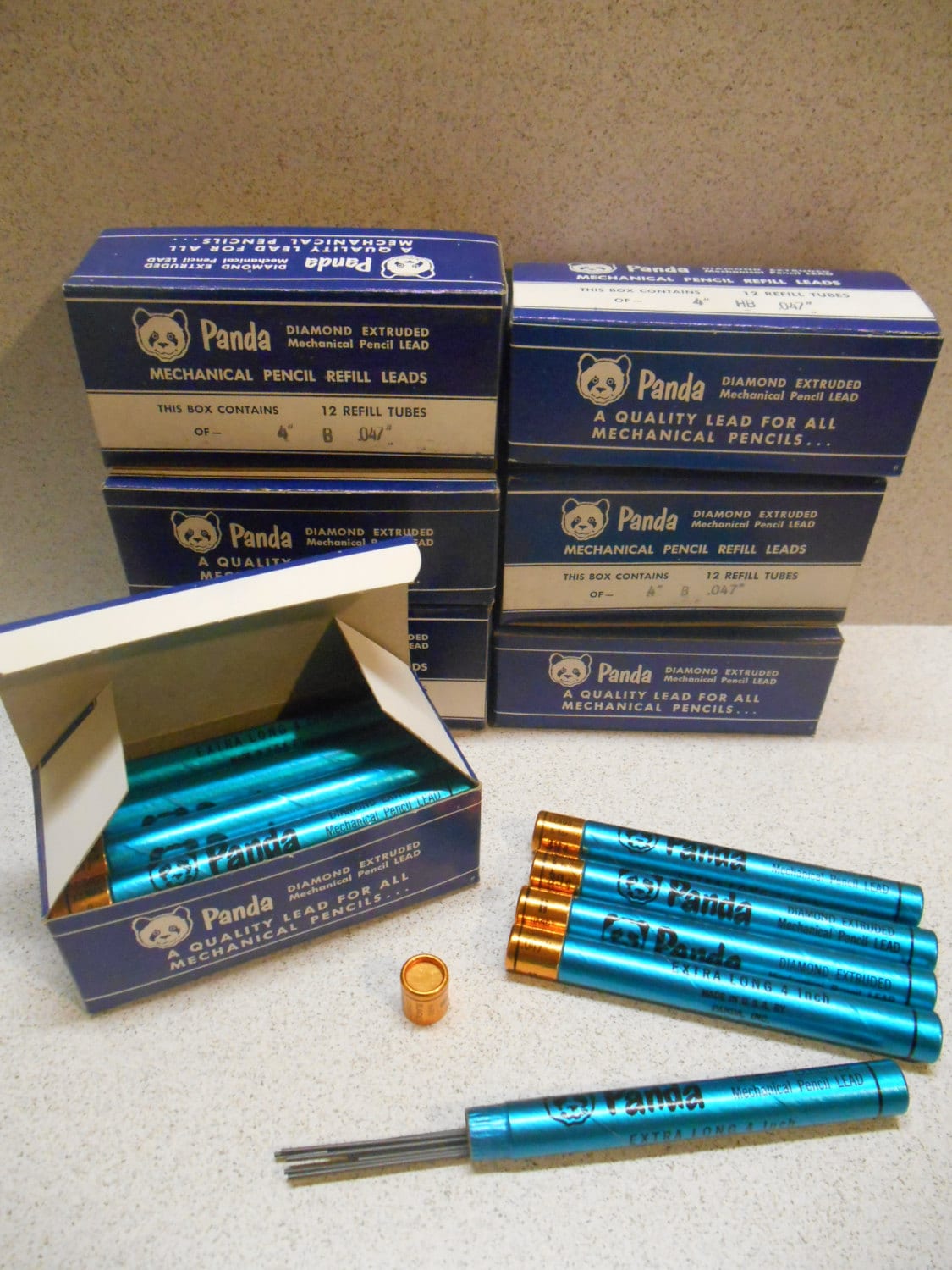 Mechanical Pencil Refill Leads 4” x 047” (1.1 mm) 96 Pieces Vintage NOS