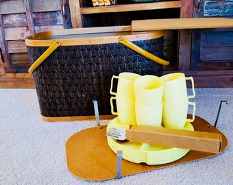 Vintage Picnic Basket