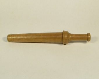 Hand turned cherry nostepinne