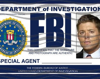 Fbi badge | Etsy