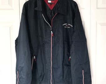 90s Tommy Hilfiger Windbreaker Jacket XL