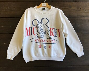 Vintage 80s Mickey Mouse Sweatshirt