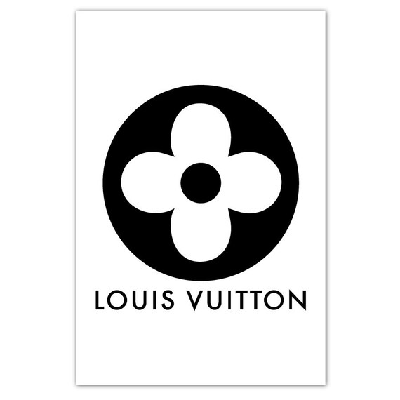 Louis Vuitton Poster LV White Poster Fashion Print