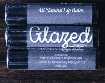All Natural Rosemary Mango Lip Balm