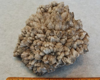 Dog Tooth Calcite Crystal Cluster, Nice Cabinet Specimen!