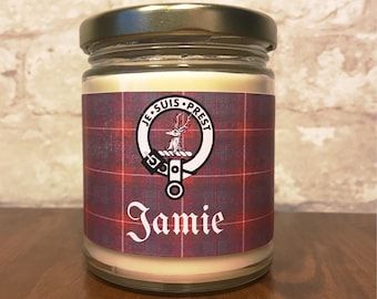 The Jamie Candle: Inspired by Diana Gabaldon's Outlander // Mothers Day // Gifts for Her // Decor // Self Care //