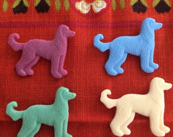 Retro vintage dog pin brooch pinback button handmade
