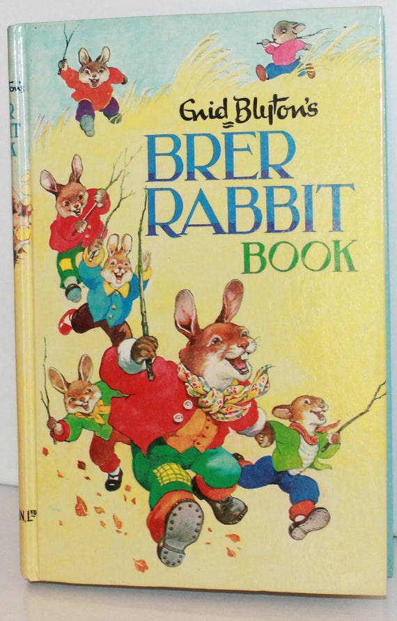 Brer Rabbit Book Enid Blyton 1963 Hardcover Purnell & Sons