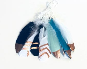Feather Garland, Cruelty Free Feathers, Wedding Decorations, Boho Home Decor