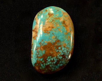 Number 8 Turquoise Natural Gem High Grade #8 Cabochon 20.4 CTS